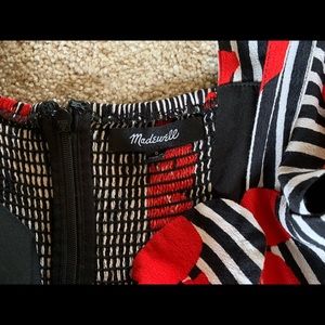 Madewell tie front plumeria jumpsuit